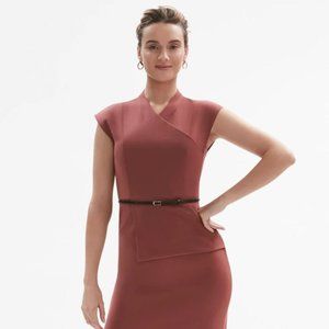 The Elecia Dress—Stretch Twill